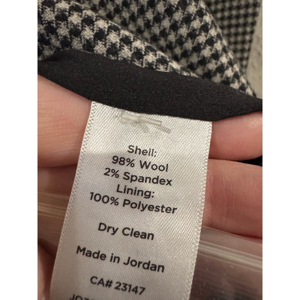 Talbots Houndstooth Wool Blazer Size 18 NEW - Picture 5 of 6